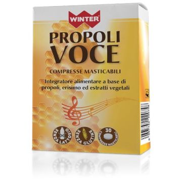 Winter propoli voce 30 compresse masticabili