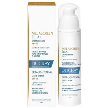 Ducray Melascreen Eclat SPF 15 Crema Leggera Schiarente 40 ml