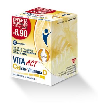 Vita Act Calcio+vit.d 60compresse