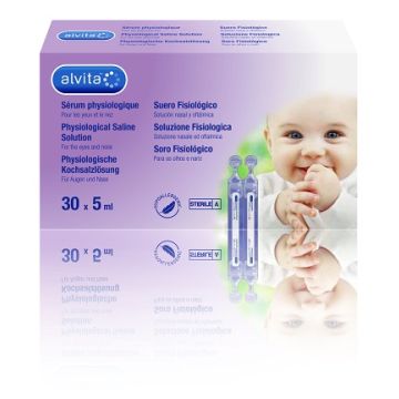 Alvita Soluzione Salina 30 Fiale da 5 ml