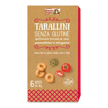 Tarallini Pomodori E Origano Puglia Sapori 180g