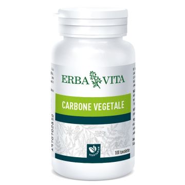 Erba Vita Carbone Vegetale 100 Tavolette