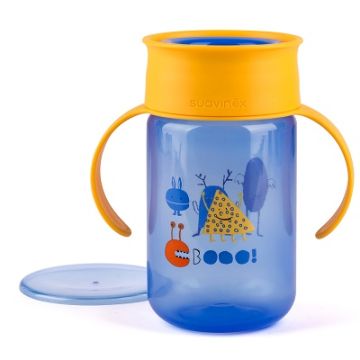 Suavinex tazza 360 gradi blu