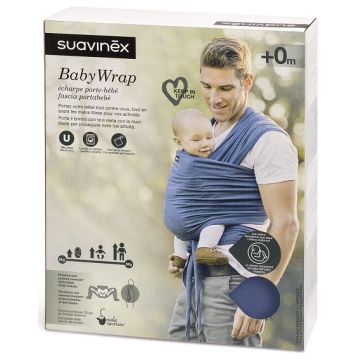 Nuova babywrap suavinex blu