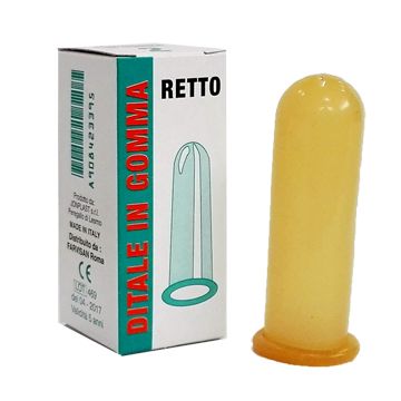 Ditale in gomma retto 2