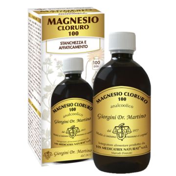 Magnesio cloruro 100 500 ml liquido analcolico