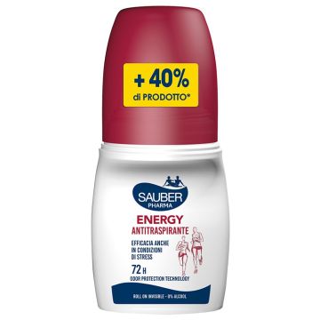 Sauber Deo 72H Energy Roll-On 70ml