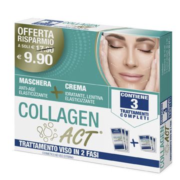 Collagen act tratt viso 2 fasi