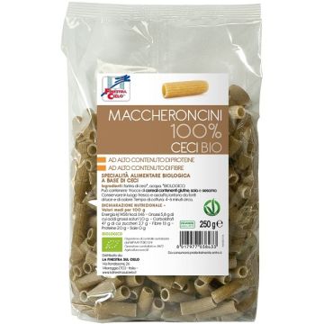 La finestra sul cielo maccheroncini ceci 100% bio 250 g