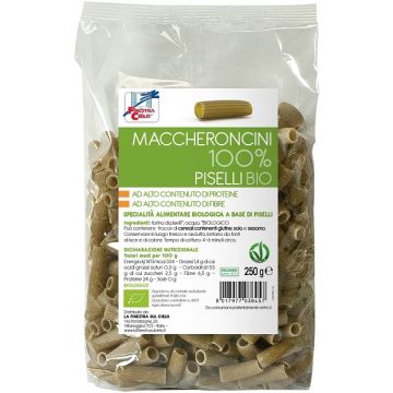 La finestra sul cielo maccheroncini piselli 100% bio 250 g