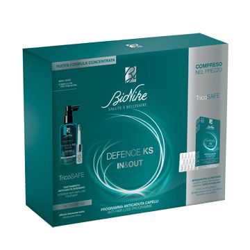 Defence Ks Bipack Trattamento Anticaduta + Integratore 30 Compresse