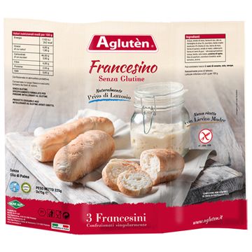 Agluten pane francesino 225g