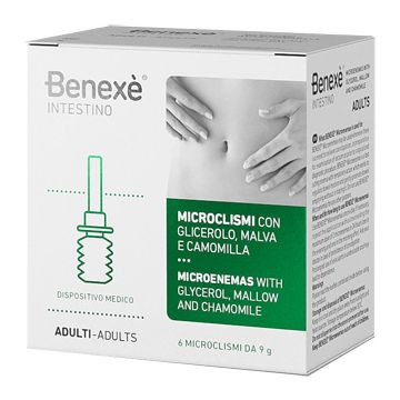 Benexe' microclismi adulti 6 pezzi x 9 g farmacia