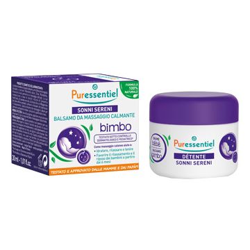 Puressentiel balsamo da massaggio pettorale bimbo sonni sereni 30 ml