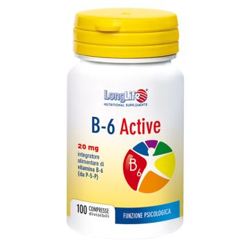 Longlife B 6 Active 100 Compresse