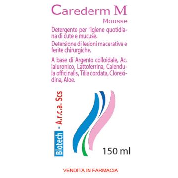 Carederm m mousse 150ml