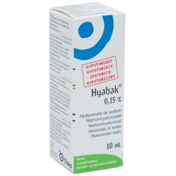 Hyabak 0.15% Soluzione Oftalmica 10ml