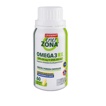 Enerzona Omega 3RX Integratore Olio Di Pesce 60 Capsule