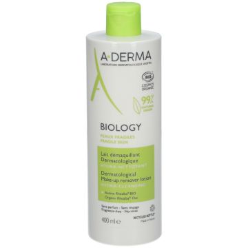 A-Derma Biology Latte Struccante Dermatologico Viso 400 ml