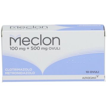 Meclon Ovuli 100 mg + 500 mg 10 Ovuli Vaginali