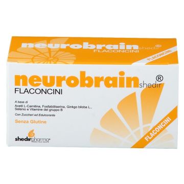 Neurobrain Shedir Integratore Stimolante Memoria 10 Flaconcini 10 ml