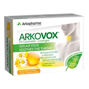 Arkovox Miele E Limone Confezione 24 Caramelle