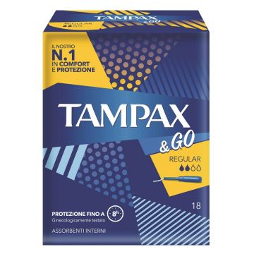 Tampax &go Regular 18pezzi 8422