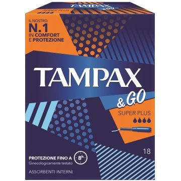 Tampax&go Super Plus 18pezzi