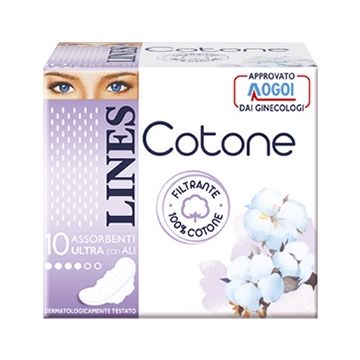 Lines Cotone Ultra Ali Gg 10pezzi