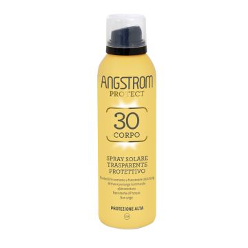 Angstrom Protect 30 Corpo Spray Solare Trasparente 150 Ml
