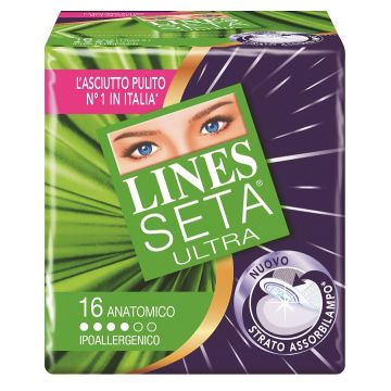 Lines Seta Ultra Anat 16pezzi 3489