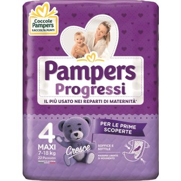 Pampers Progressi Maxi 22pezzi 0240