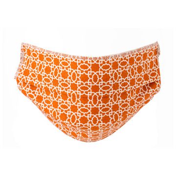 Mask lav.ad.arabo Arancio 2pezzi