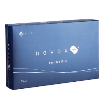 Novox patch medicazione poliuretano matrice oleica rilascio ros 20x10 cm 1 pezzo