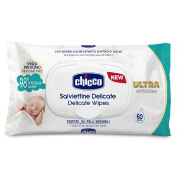 Chicco Cosmetici Salviette 60 pezzi No Prof