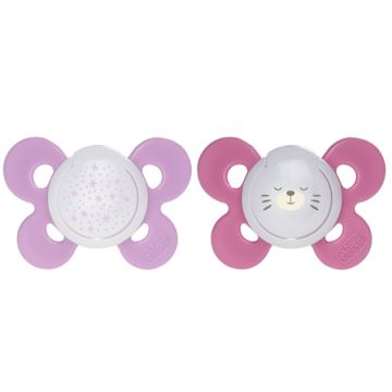 Chicco succhietto luminoso rosa 16-36m 