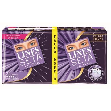 Lines Seta Ultra C/ali 22pezzi