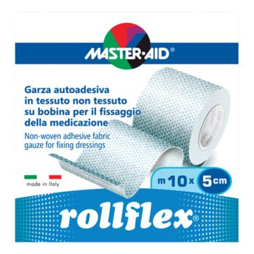 Master-Aid Rollflex Garza Autoadesiva 10 m x 5 cm