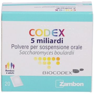 Codex 5 Miliardi 250 mg 20 Bustine