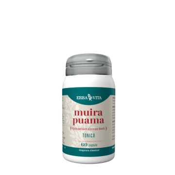 Erba Vita Muira Puama Tonico Disfunzione Erettile 60 Capsule