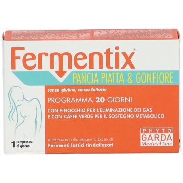 Phyto Garda Fermentix Pancia Piatta Intensivo Integratore 20 Compresse
