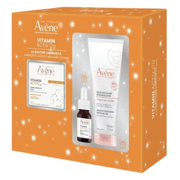 Avene cofanetto natale vitamin activ c 50 g 50 ml + 10 ml + 100 ml