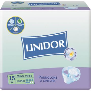 Linidor Pan Cint Sup M 15pezzi 1775 Linidor Pan Cint Sup M 15pezzi 1775
