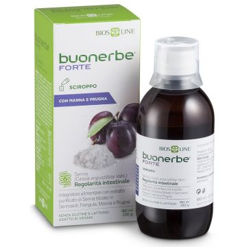 Buonerbe Forte Sciroppo Integratore Transito Intestinale 180 ml