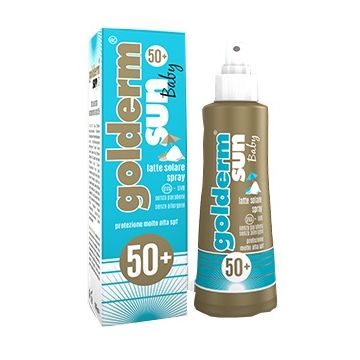 Golderm sun baby fp50+spr100ml