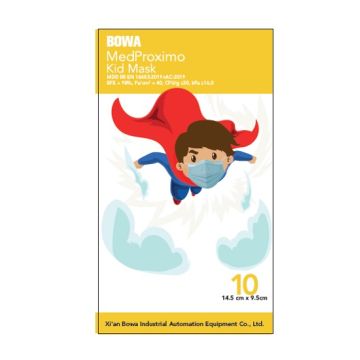 Mascherina chirurgica monouso a 3 strati medproximo kids 10 pezzi