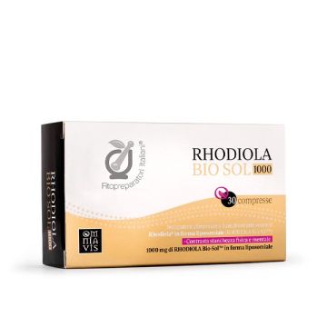 Fitopreparatori Italiani Rhodiola Bio-Sol 1000 30 Compresse