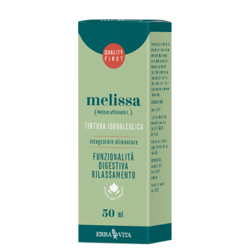 Erba Vita Melissa Foglie Tintura Idroalcolica 50 ml