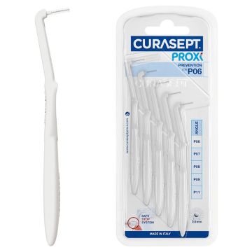 Curasept Proxi Angle Prevention P06 ISO 0 Scovolino Bianco 5 Pezzi