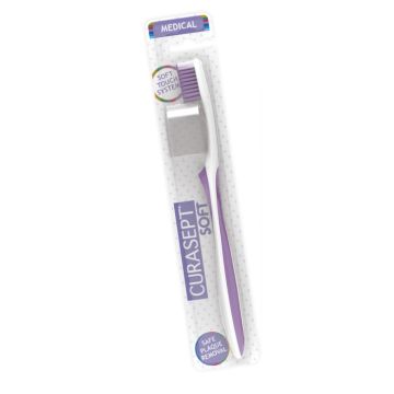 Curasept Medical Spazzolino soft Lilla 1 pezzo
